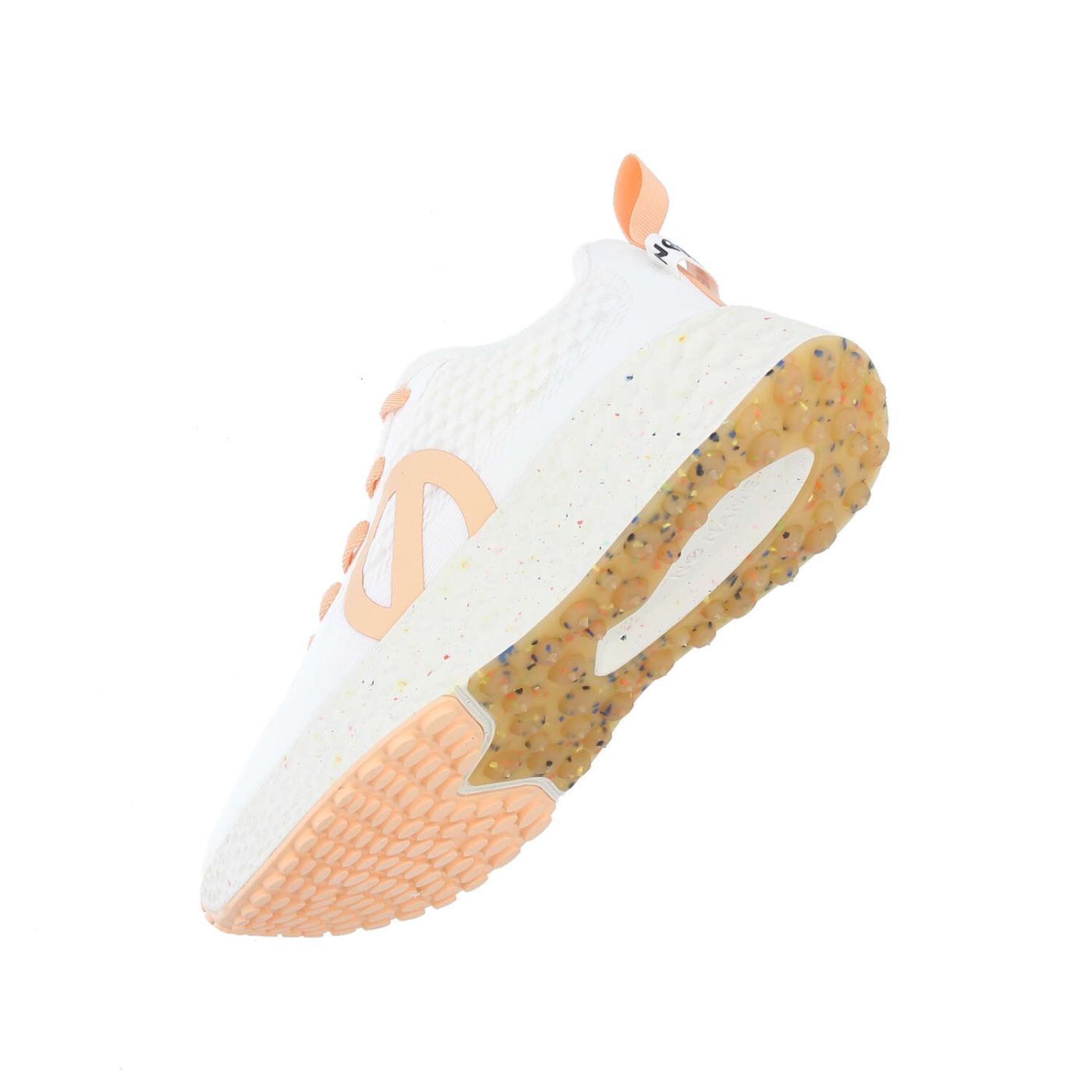 CARTER FLY W - MESH RECYCLED - BLANC/ORANGE